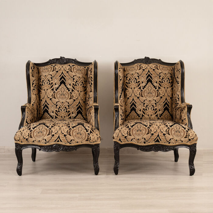 French style Wingbacks