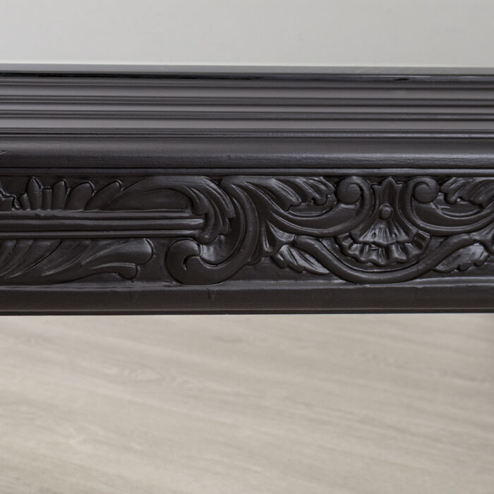 Large Glass Top Coffee Table - Image 4