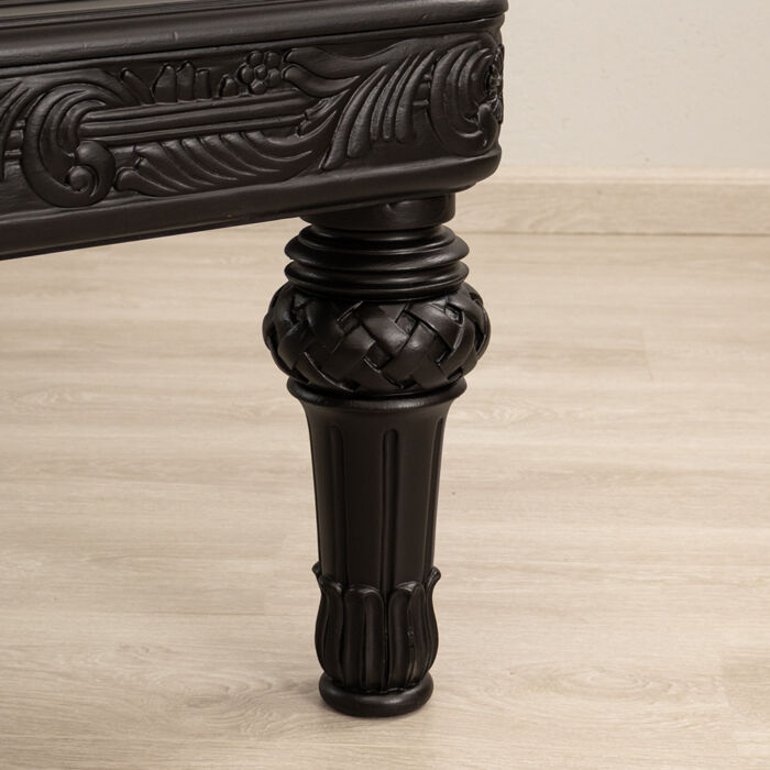 Large Glass Top Coffee Table - Image 6