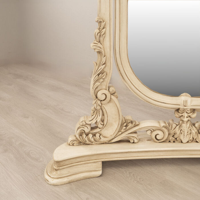 Carved Cheval Mirror - Image 5