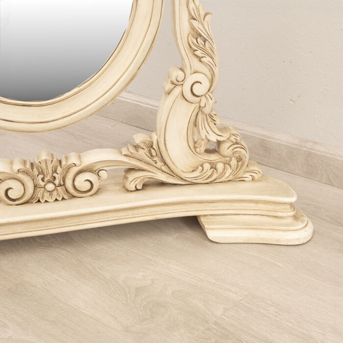 Carved Cheval Mirror - Image 7