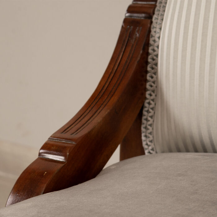 Victorian Low Hall Chair - Image 6