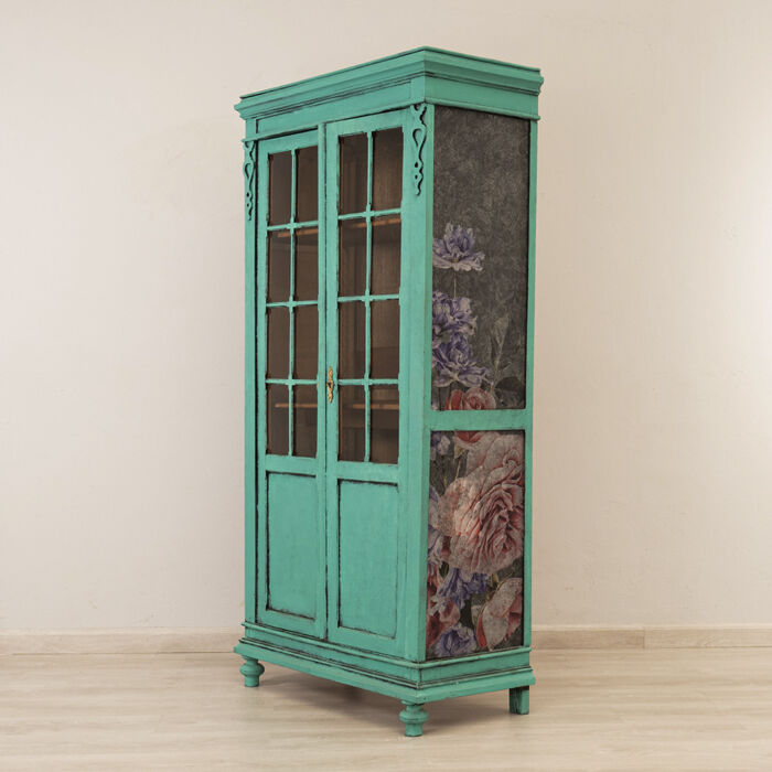 Vintage Painted Bookcase - Image 3