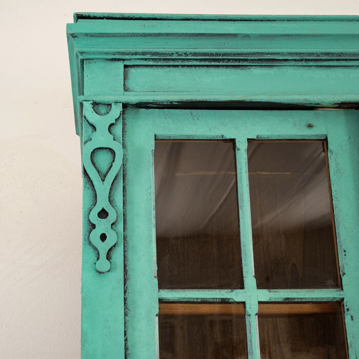 Vintage Painted Bookcase - Image 7