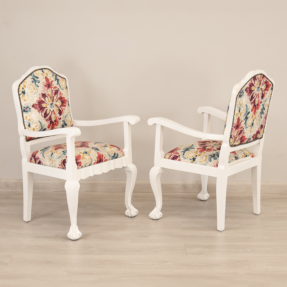 Ball and claw armchairs Ball and claw armchairs