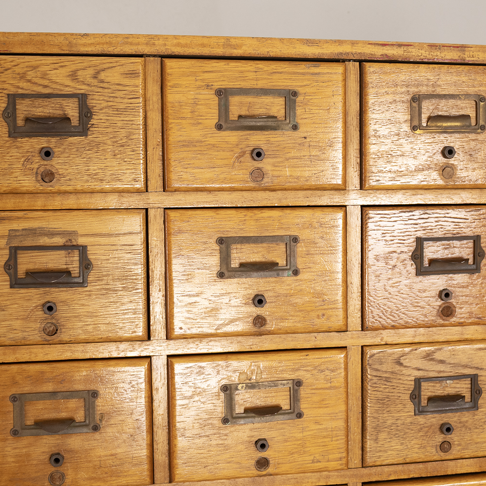 Oak Library Cabinet - Image 4