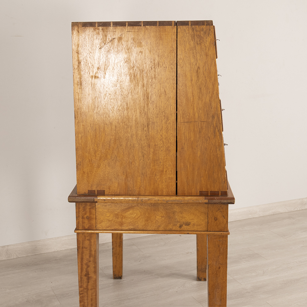 Oak Library Cabinet - Image 5