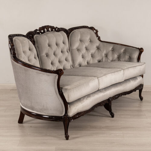 Carved Italian Sofa