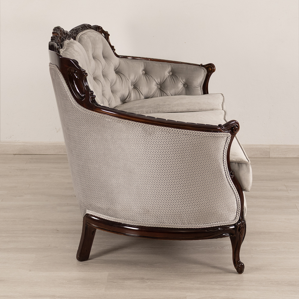 Carved Italian Sofa - Image 4