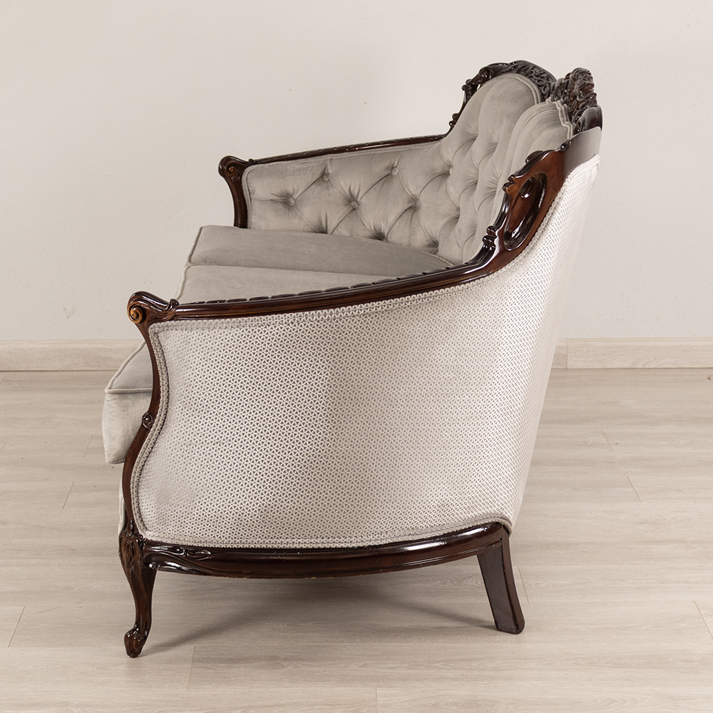 Carved Italian Sofa - Image 8