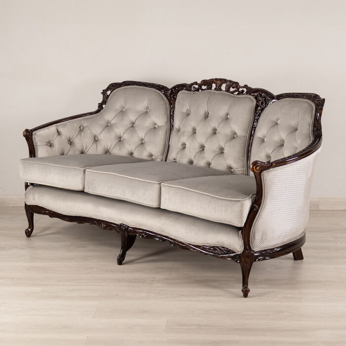 Carved Italian Sofa - Image 3