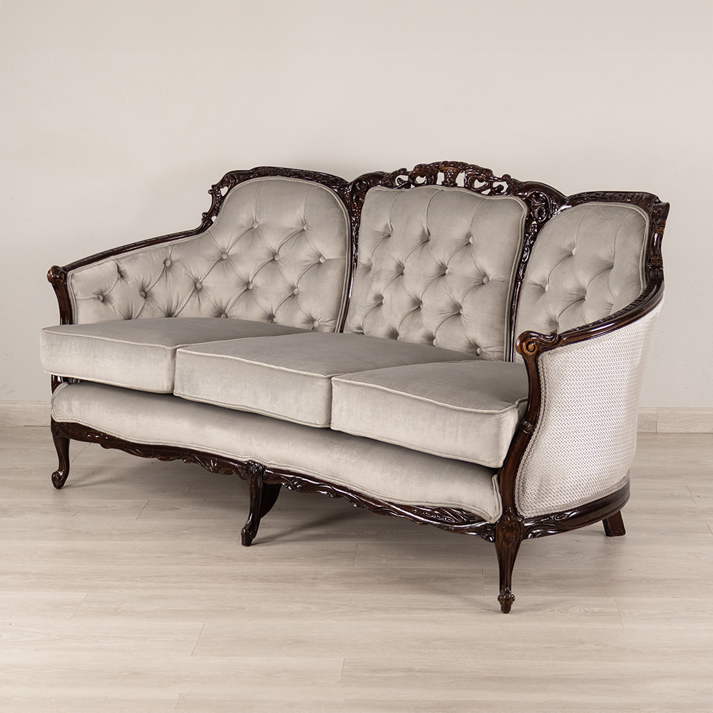 Carved Italian Sofa - Image 3