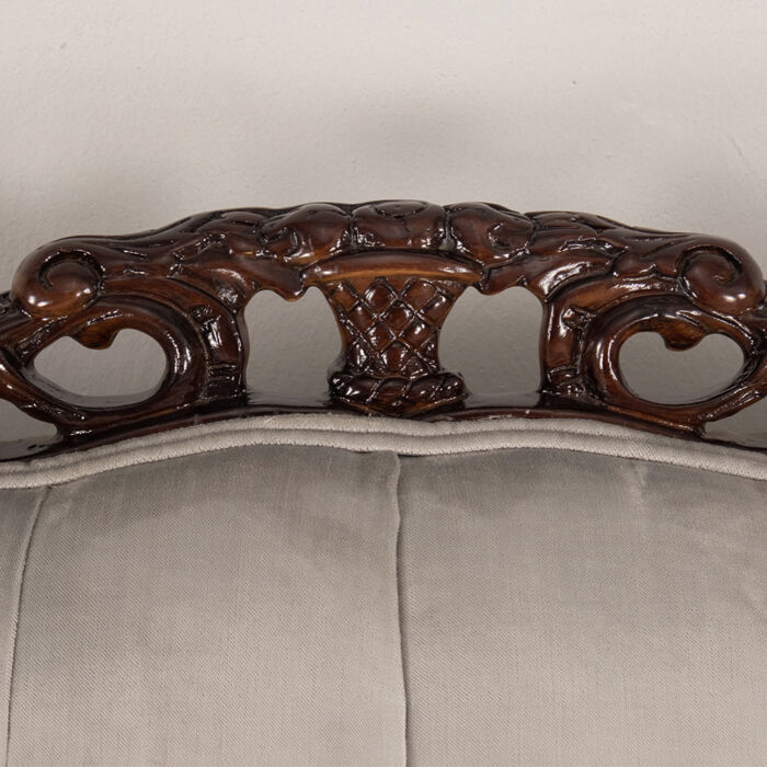 Carved Italian Sofa - Image 10