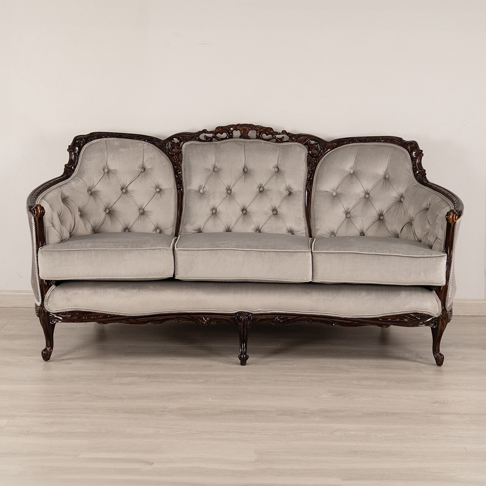 Carved Italian Sofa - Image 2