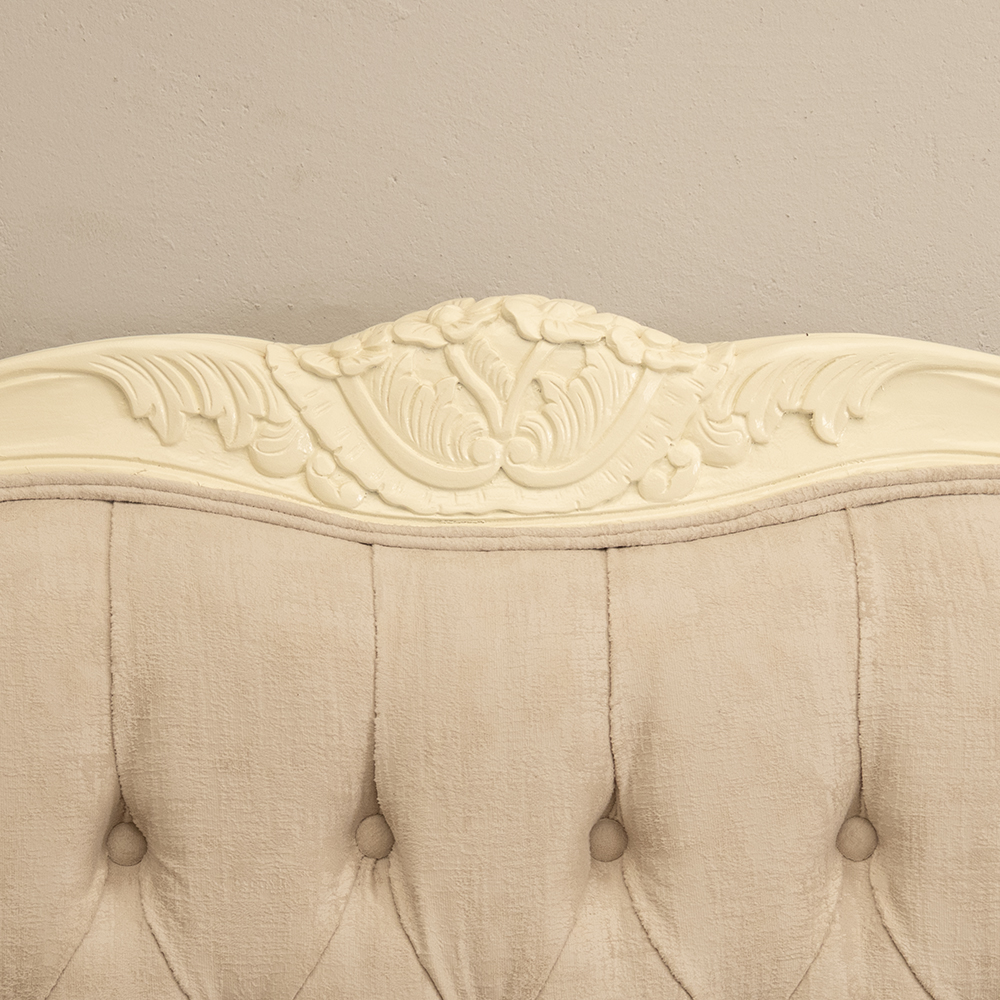 French style Cream Bed - Image 3