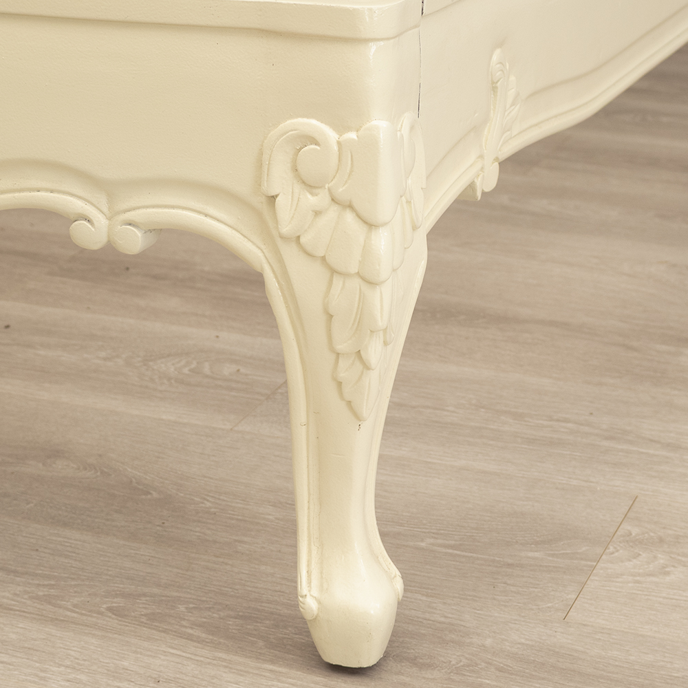 French style Cream Bed - Image 5