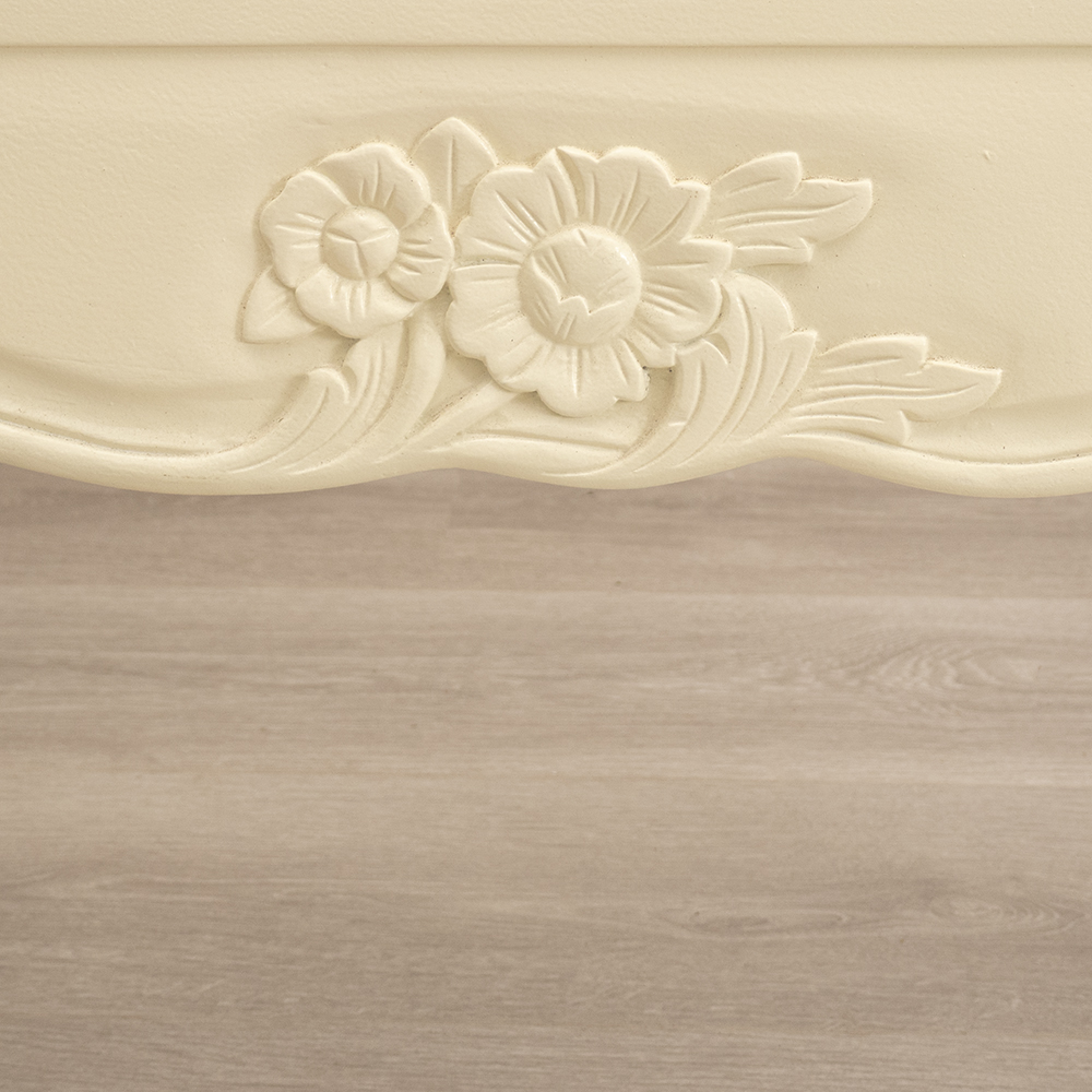 French style Cream Bed - Image 6