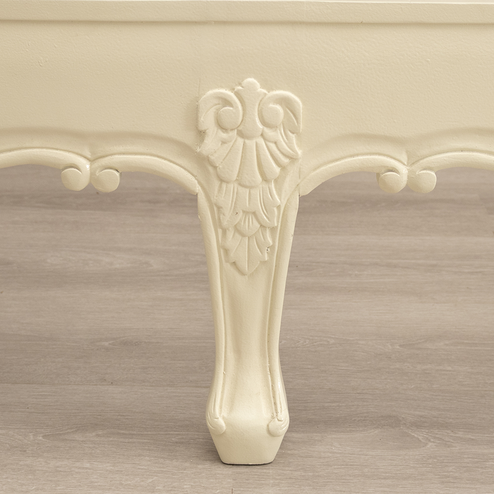 French style Cream Bed - Image 7