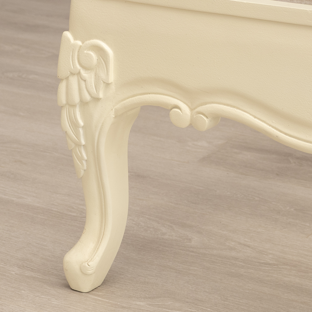 French style Cream Bed - Image 8
