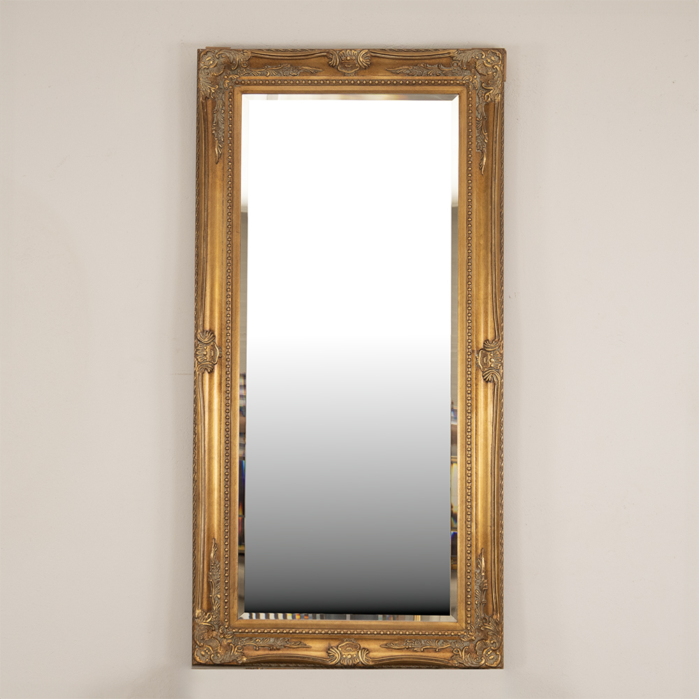 Carved Gold Frame Mirror