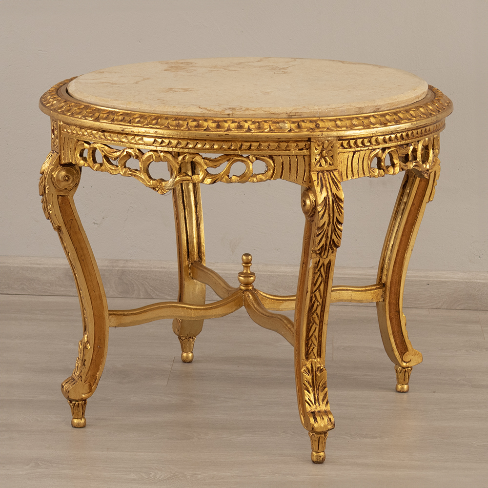 Marble Top Side Table