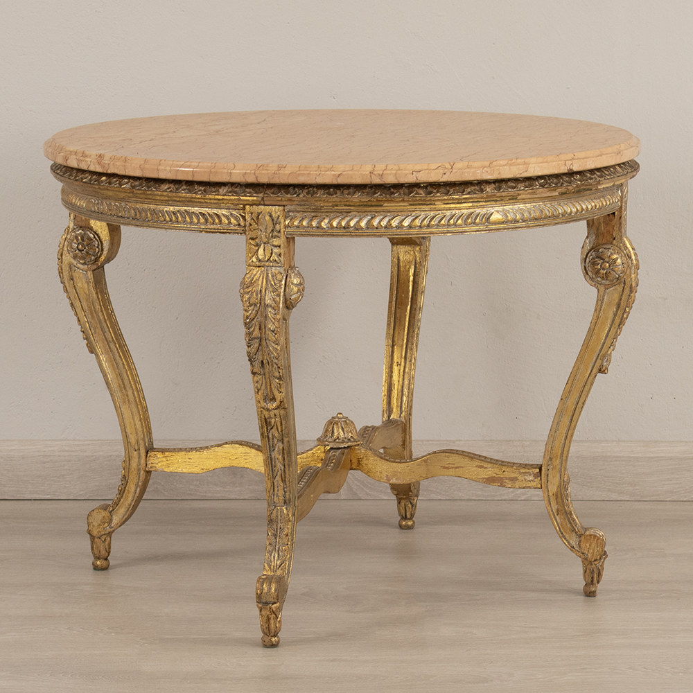 Marble Top Side Table