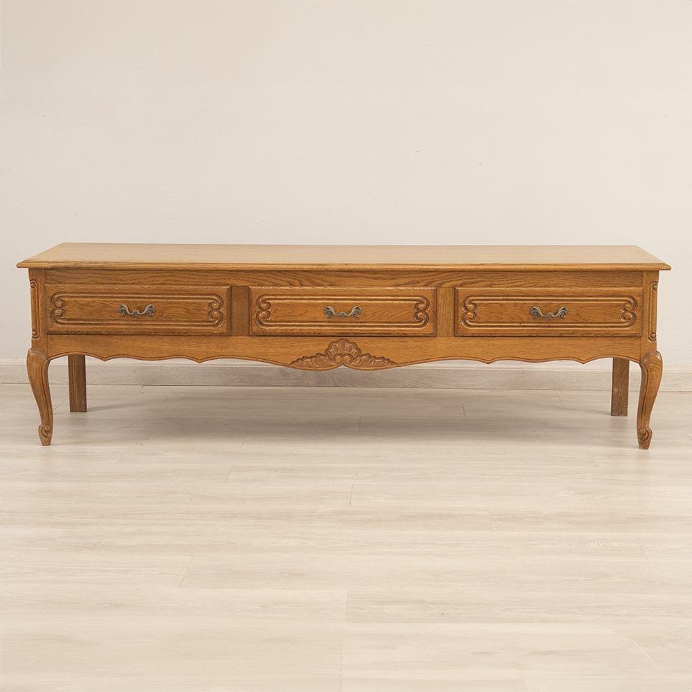 Belgian Oak Display Cabinet - Image 8