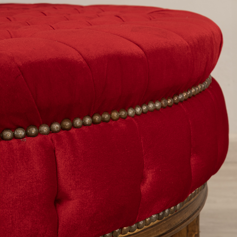 Giltwood Ottoman - Image 3