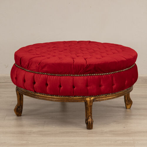 Giltwood Ottoman