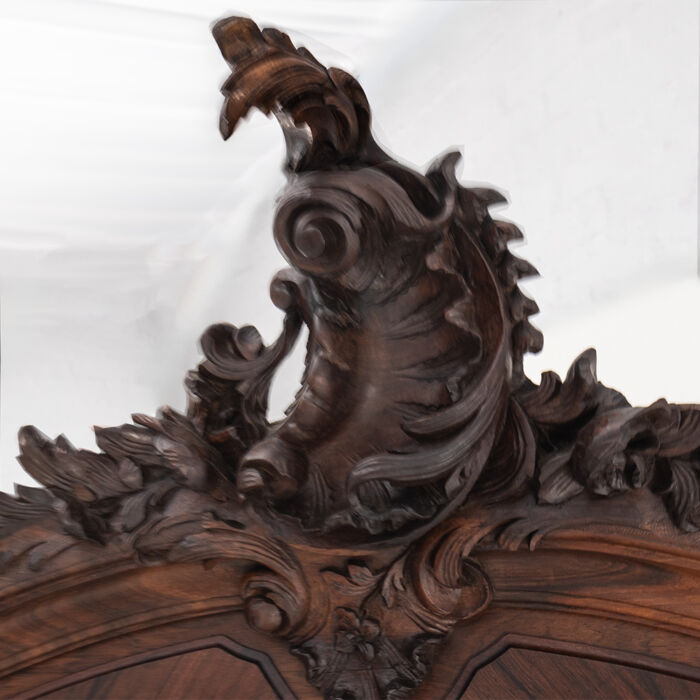 French Feathered Armoire