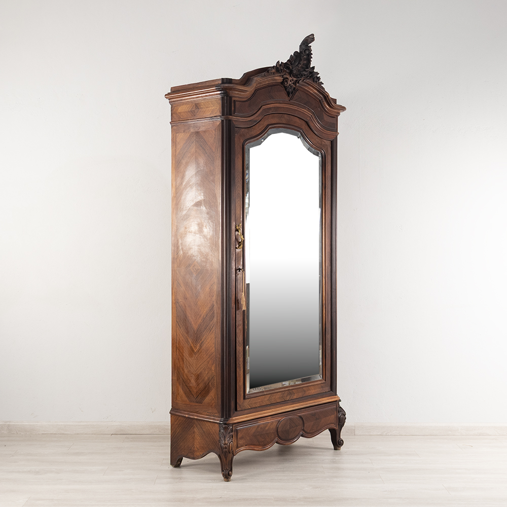 French Feathered Armoire - Image 3