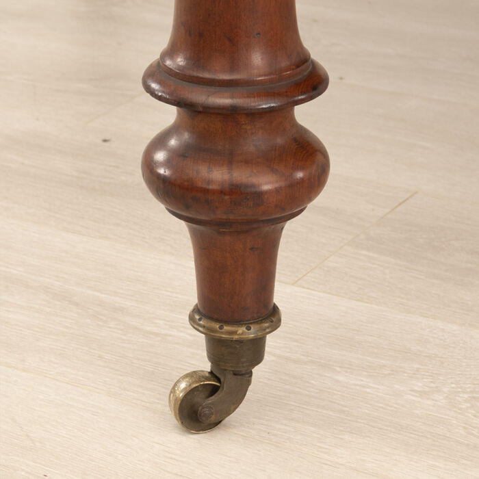 Victorian Mahogany Dining Table - Image 6