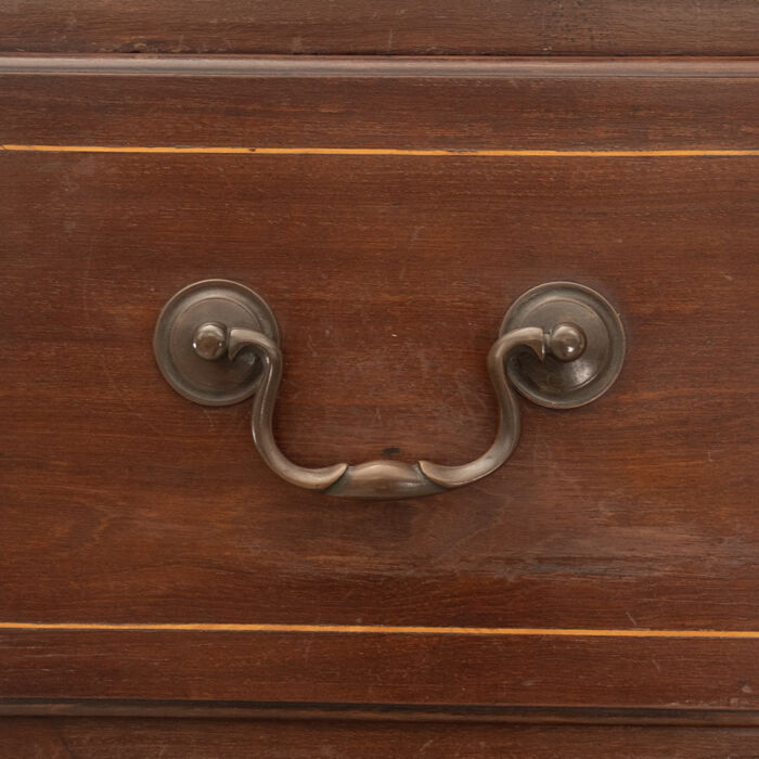 Regency Mahogany Chest on Chest - Image 4