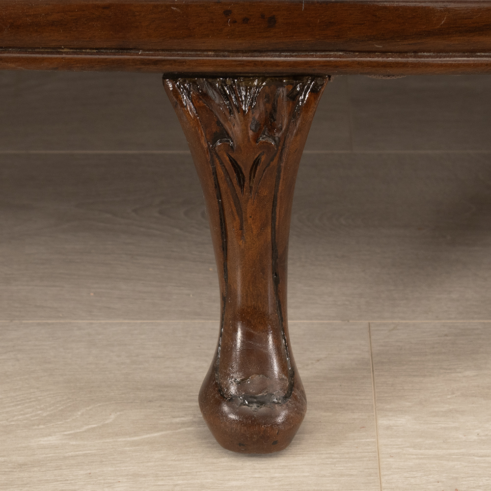 Classic Black Velvet Sofa - Image 8