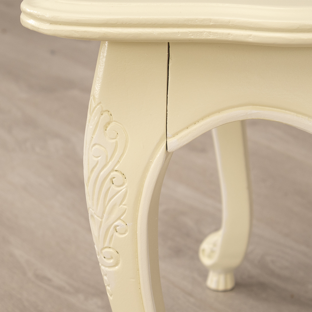 Carved Coffee Table - Image 5