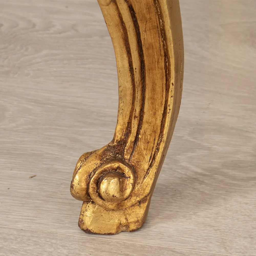 Marble Top Gilded Coffee Table - Image 7