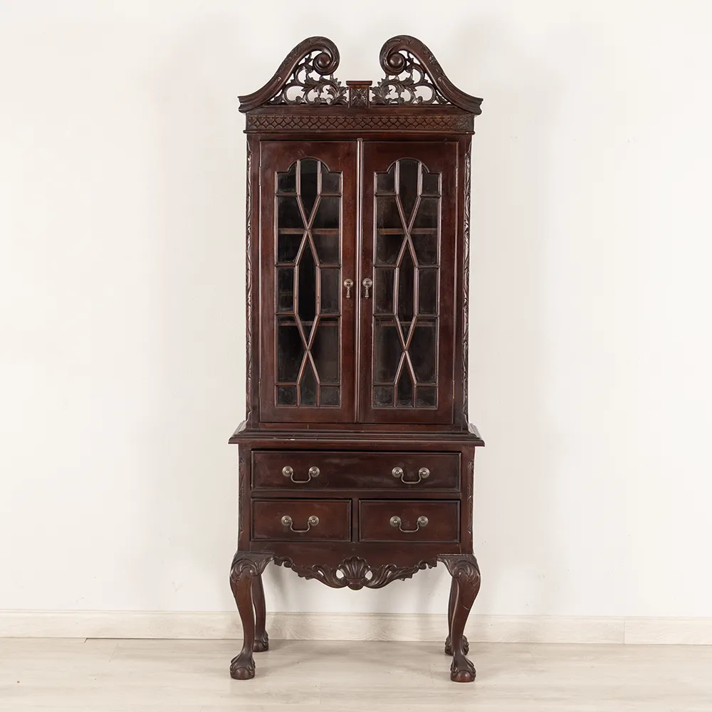 Crest and Claw Display Cabinet