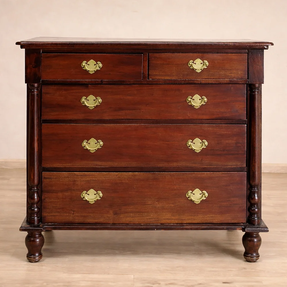 Victorian Style Mahogany Chest