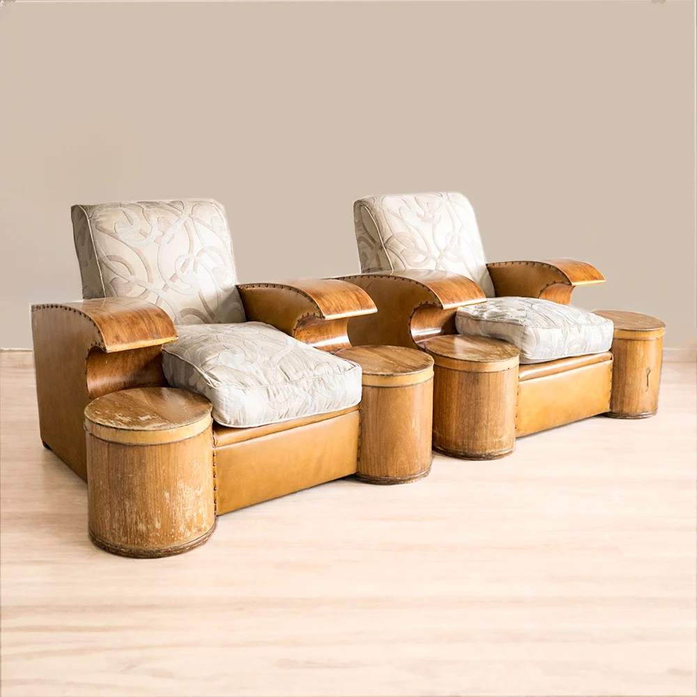 1960 Art Deco Chairs