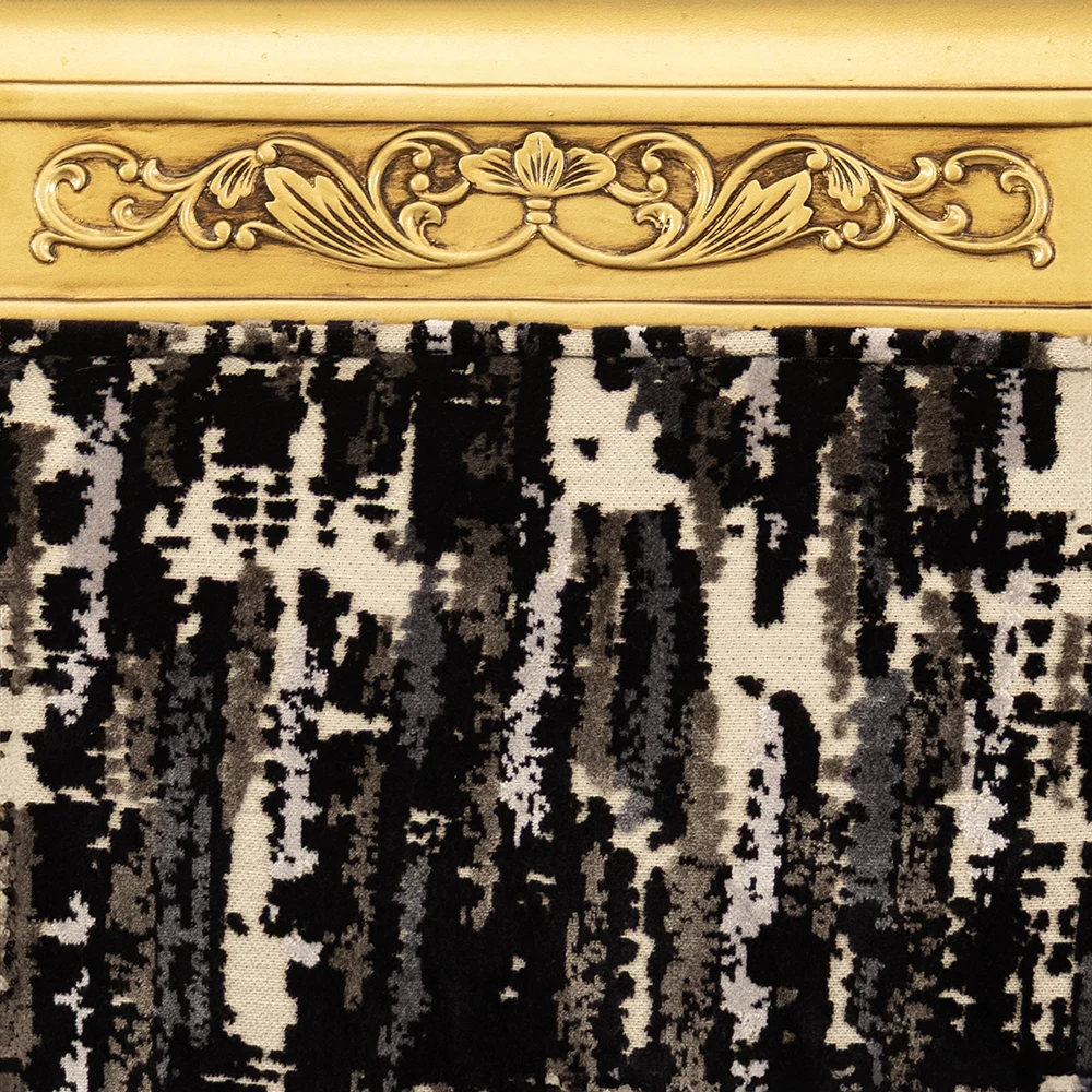 Blackgild Armchair and Footstool - Image 7