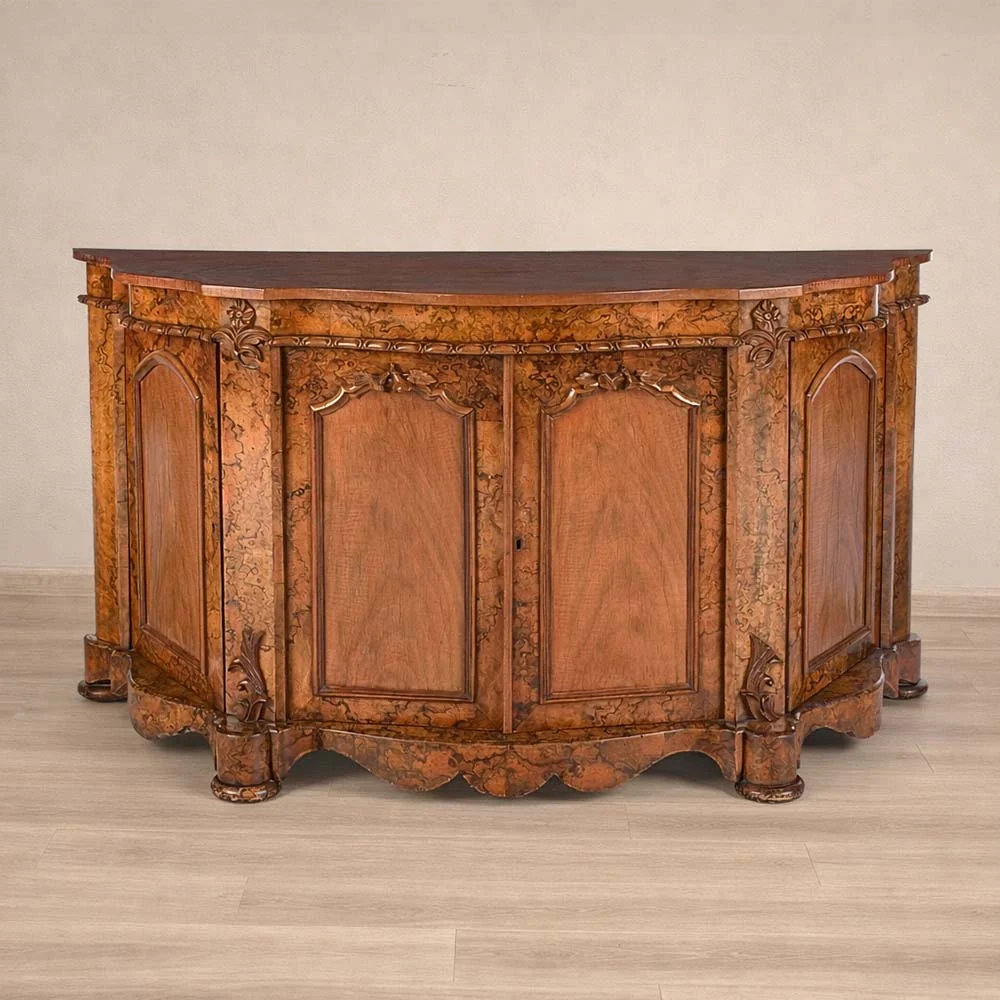 Victorian Burr Walnut Chiffonier