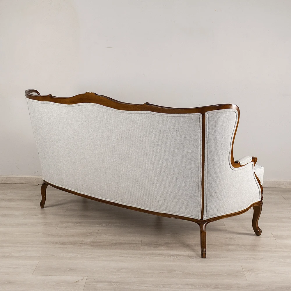 French Beechwood Sofa - Image 4