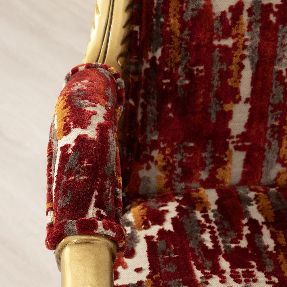 Redgild Armchair and Footstool - Image 11