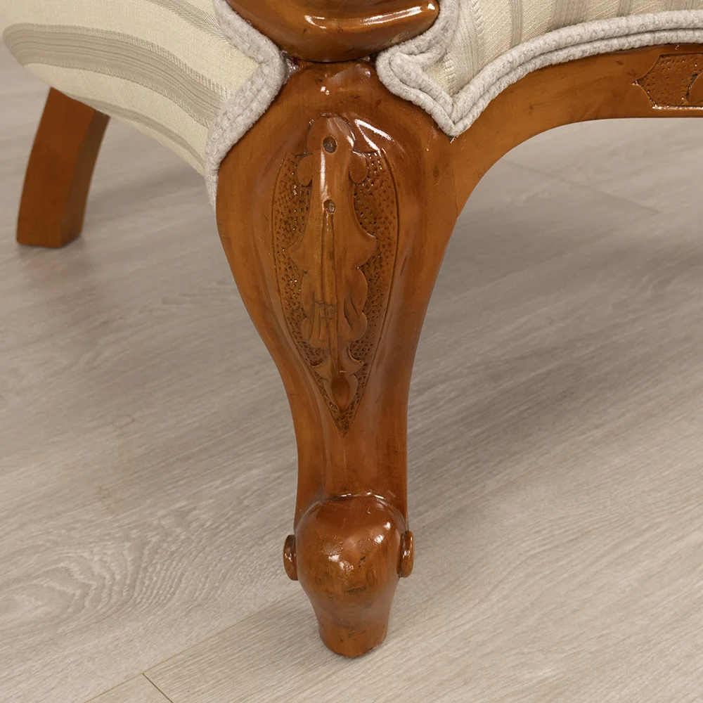 Blond Mahogany Armchair - Image 6
