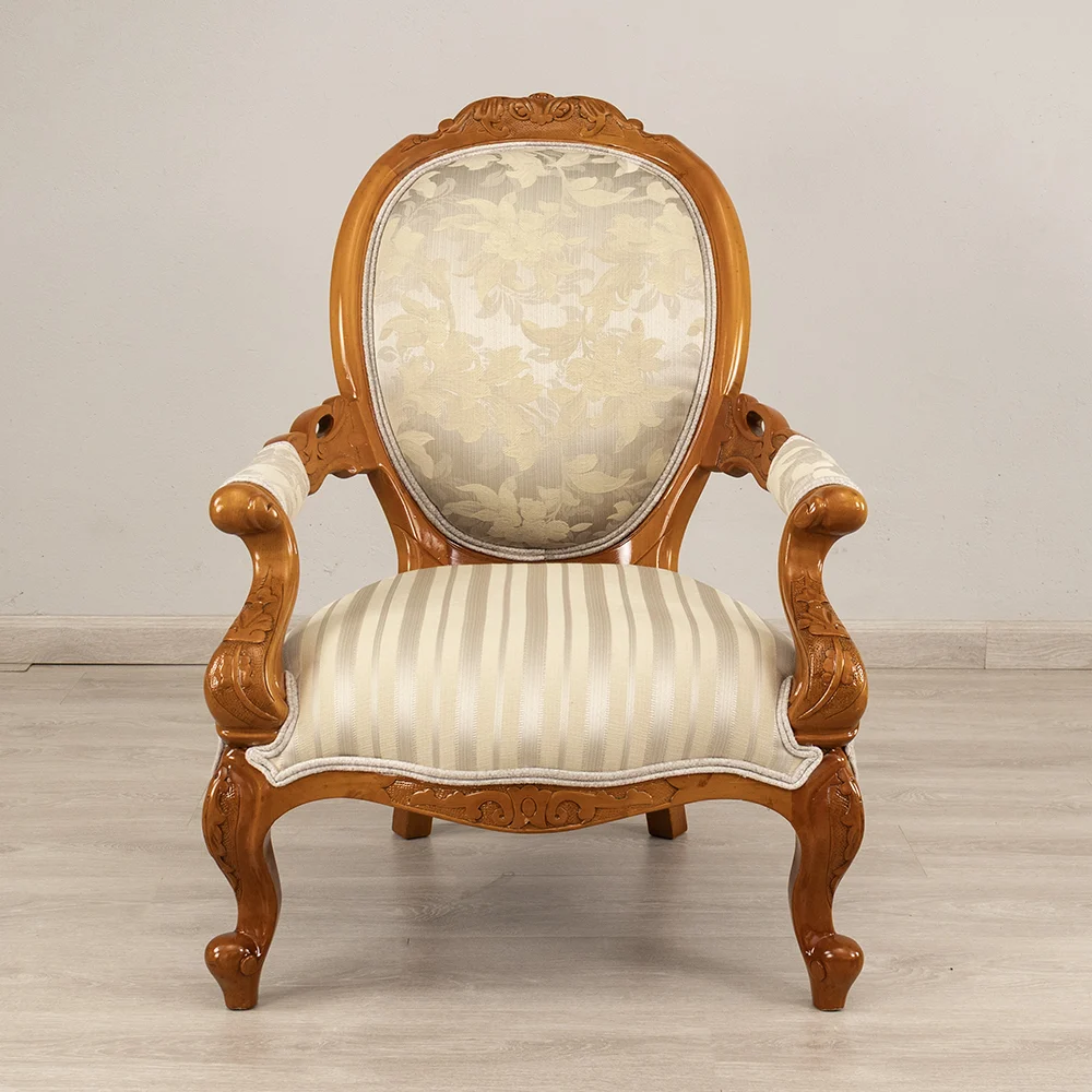Blond Mahogany Armchair