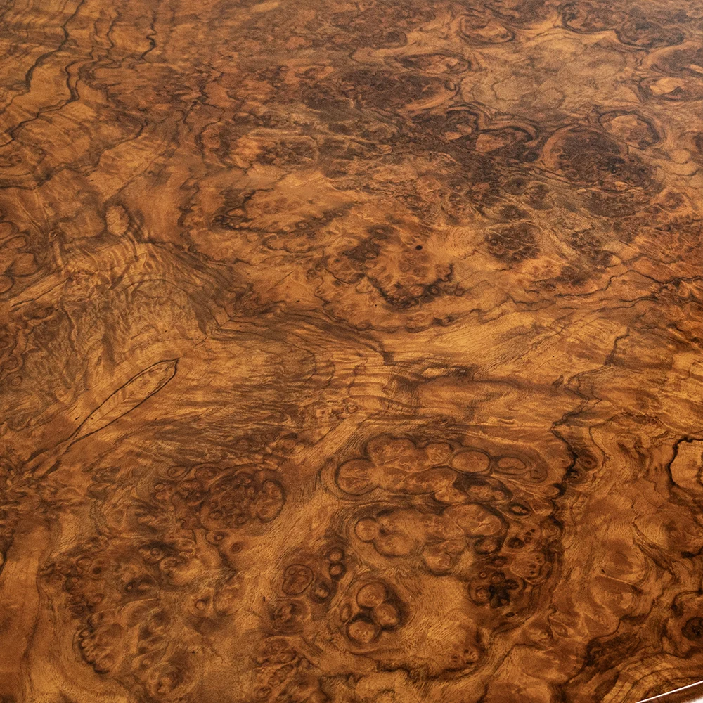 Burr Walnut Oval Table - Image 4
