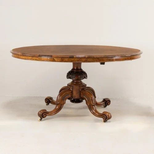 Burr Walnut Centre Table
