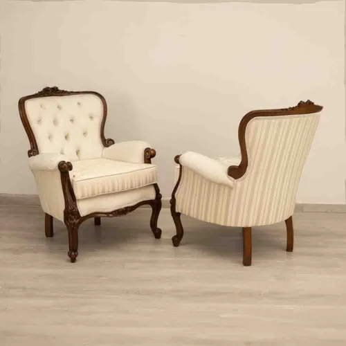 Victorian Rose Armchairs