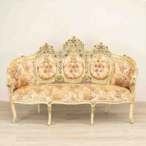 Ornate Vintage Settee