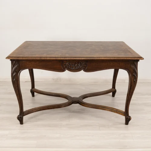 French Oak Dining Table